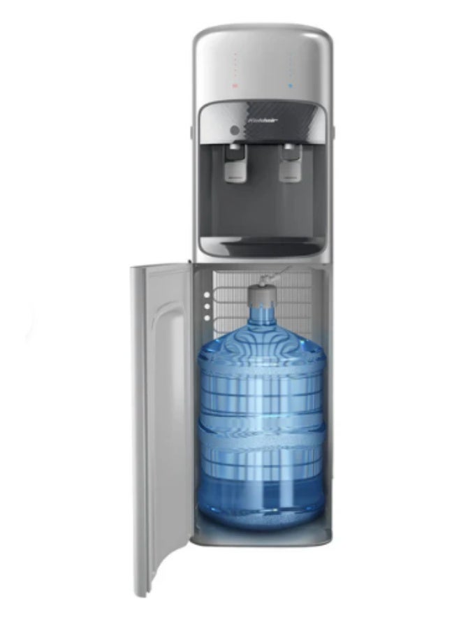 TANK Koldair A Bottom Loading Water Dispenser, 2 Taps, Cold/Hot - Silver - Image 1